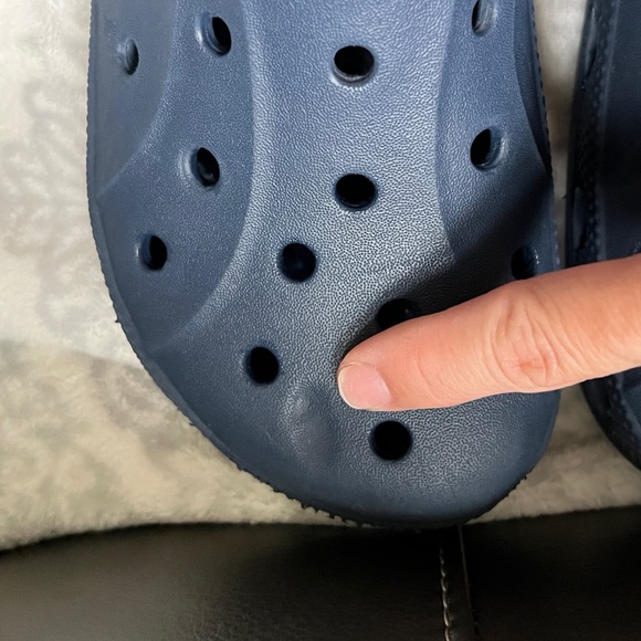 Classic Crocs Clogs in Navy Blue - Picture 7 of 8